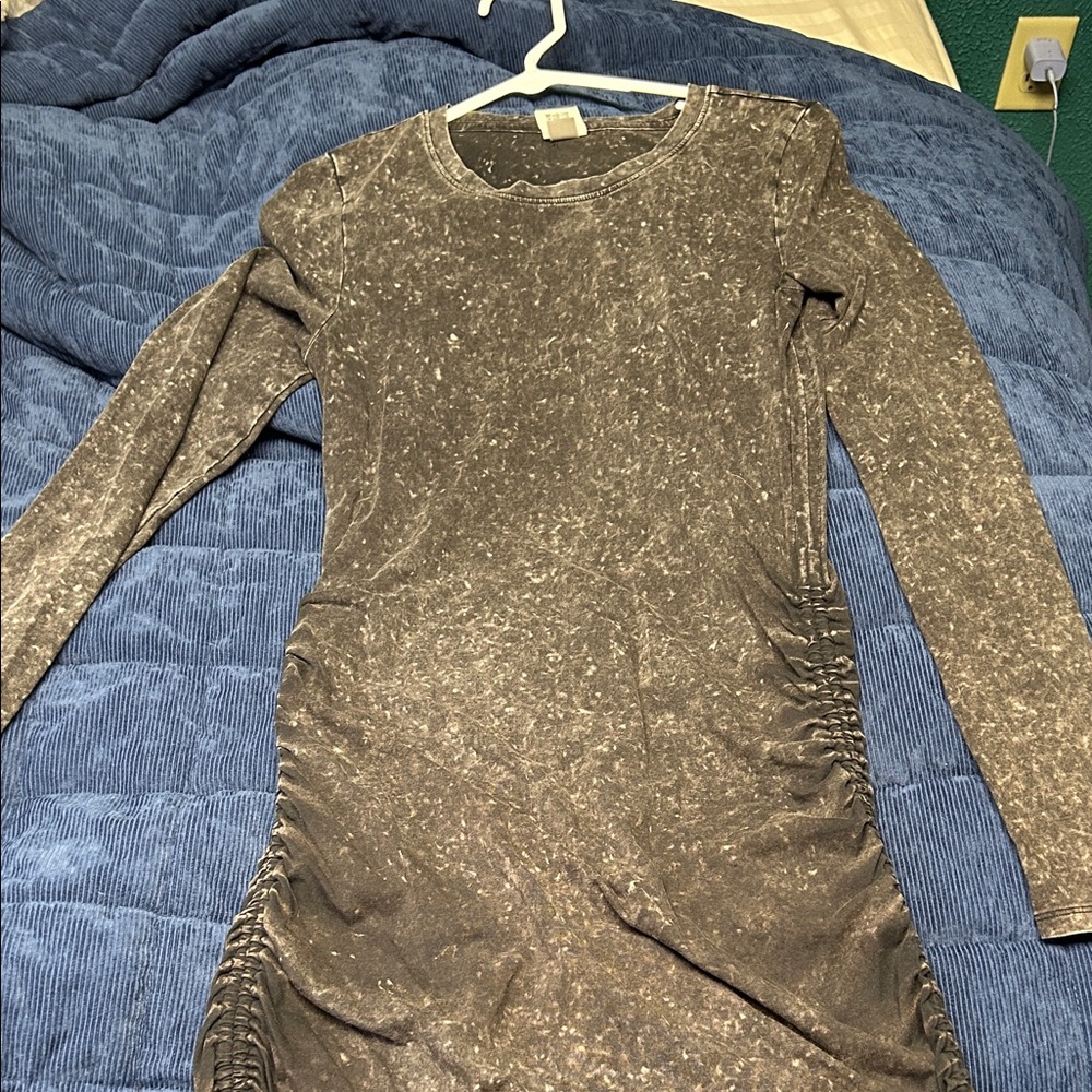 PINK Victoria's Secret Long Sleeve Dress in Brown
